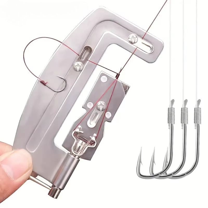 Fishing Equipment Cheap - Alat Pengikat Kail Pancing Semi-Otomatis dari