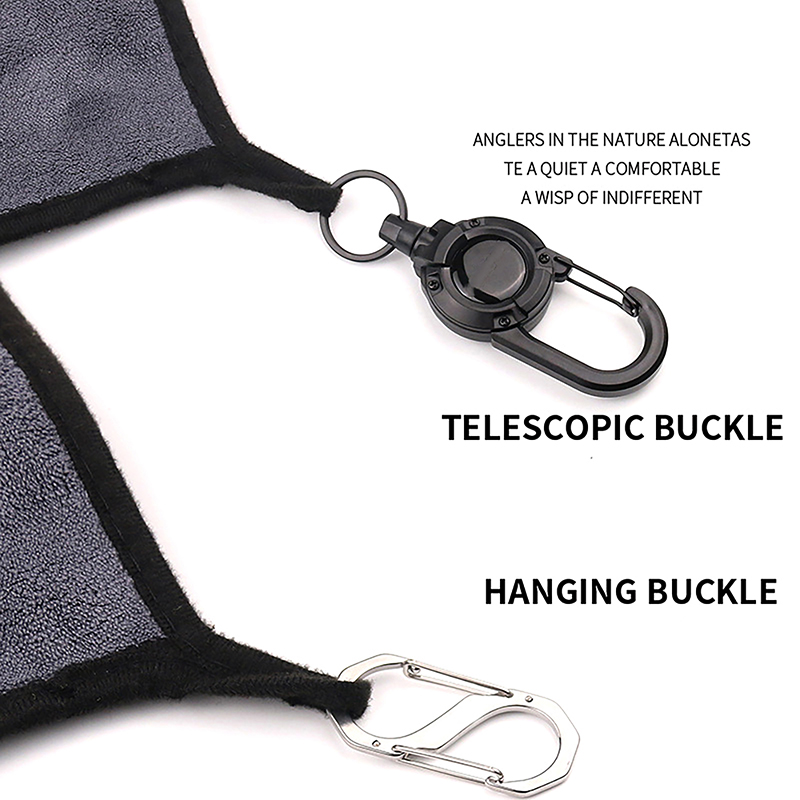 【F】Handuk Pancing dengan Gespe - Fishing Equipment Carp ulasan dan harga