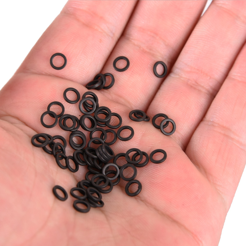 OUZEY 100 Buah Cincin Rig Kone - Fishing Equipment Carp ulasan dan harga