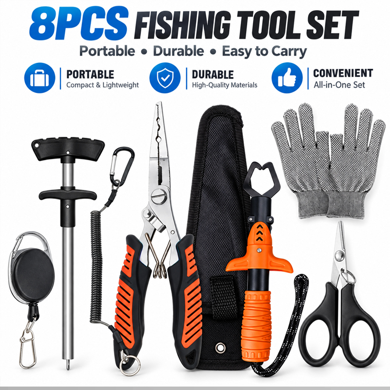 Set Tang Pancing Multifungsi P - Fishing Equipment Cheap ulasan dan harga